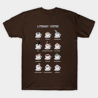 Literary coffee for readers T-Shirt